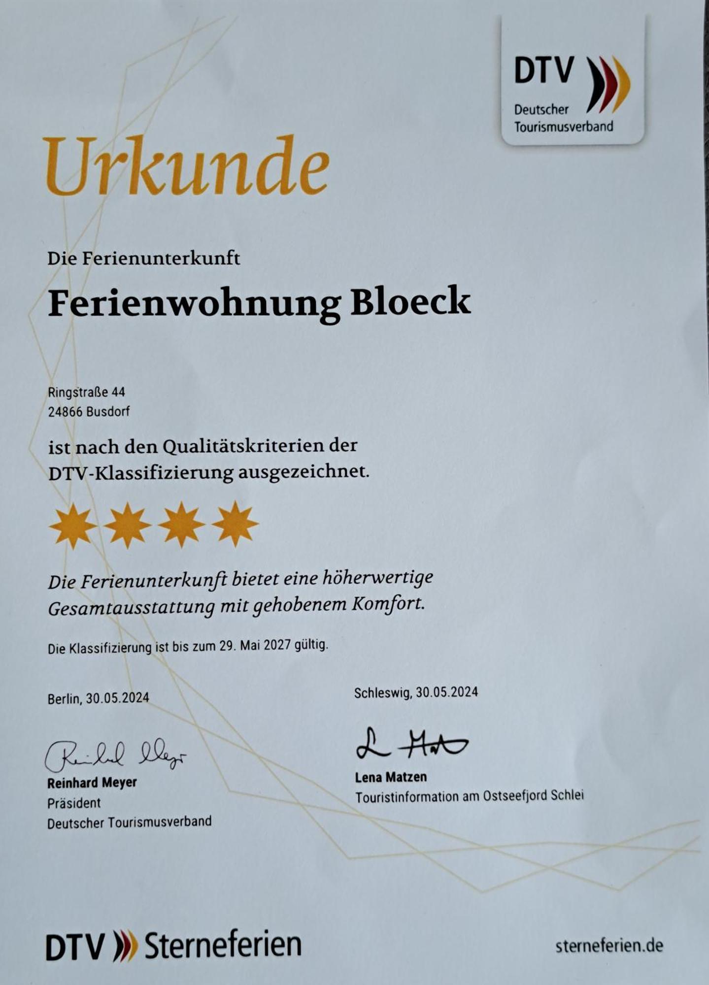 Ferienwohnung Bloeck Busdorf エクステリア 写真